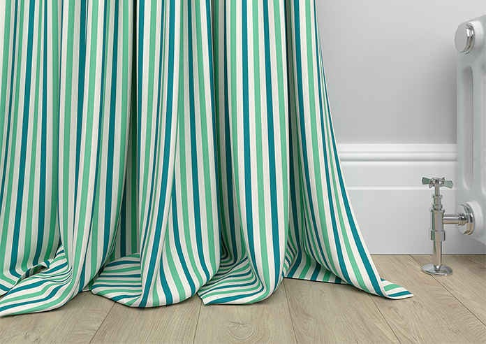 The British Stripe Co. Catherine, Blackpool No.1 - Made to Measure Curtains - Image 6